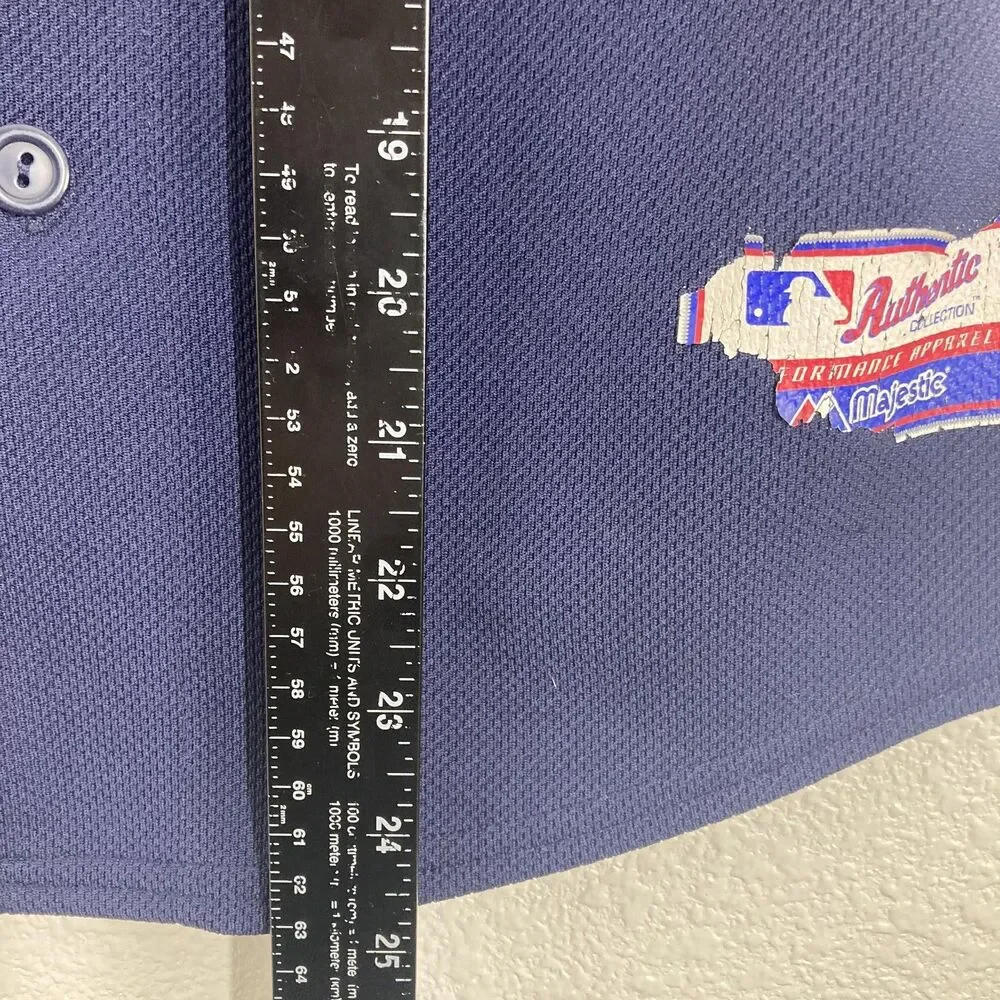 San Diego Padres Jersey Youth 7 Blue MLB Baseball Majestic Authentic Boys - Picture 8 of 13